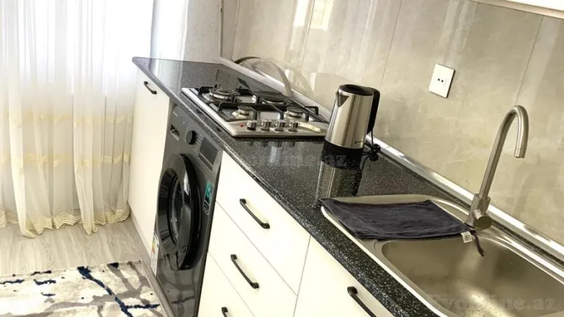 Kirayə verilir 2 otaqlı Mənzil Yeni tikili 80 m² Neftçilər m. - şəkil 7