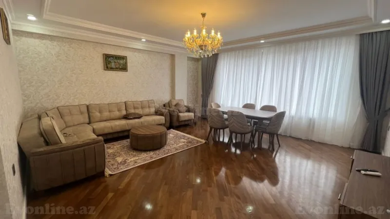 Kirayə verilir 3 otaqlı Mənzil Yeni tikili 120 m² Xətai m. - şəkil 2