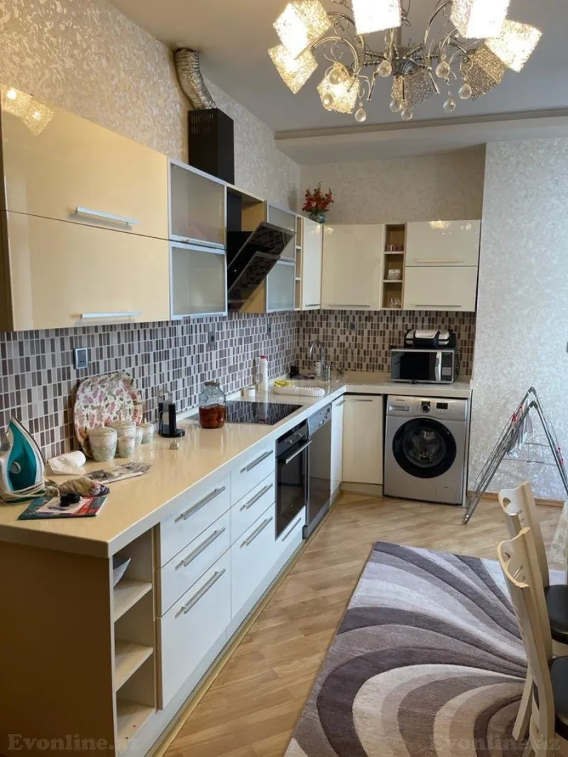 Kirayə verilir 3 otaqlı Mənzil Yeni tikili 170 m² Nəsimi r. - şəkil 6