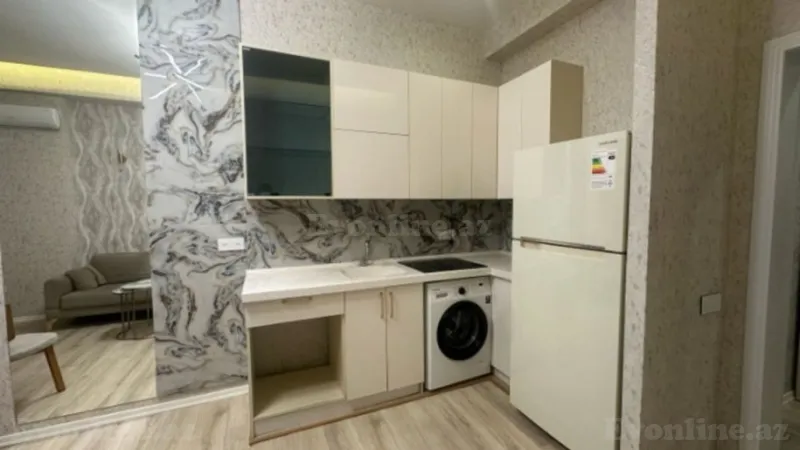 Kirayə verilir 2 otaqlı Mənzil Yeni tikili 60 m² Gənclik m. - şəkil 3