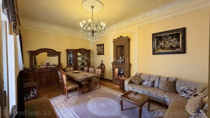 4 otaqlı Mənzil 140 m² Sahil m. Satılır