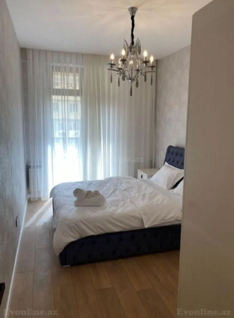Kirayə verilir 2 otaqlı Mənzil Yeni tikili 75 m² Nəsimi r. - şəkil 12