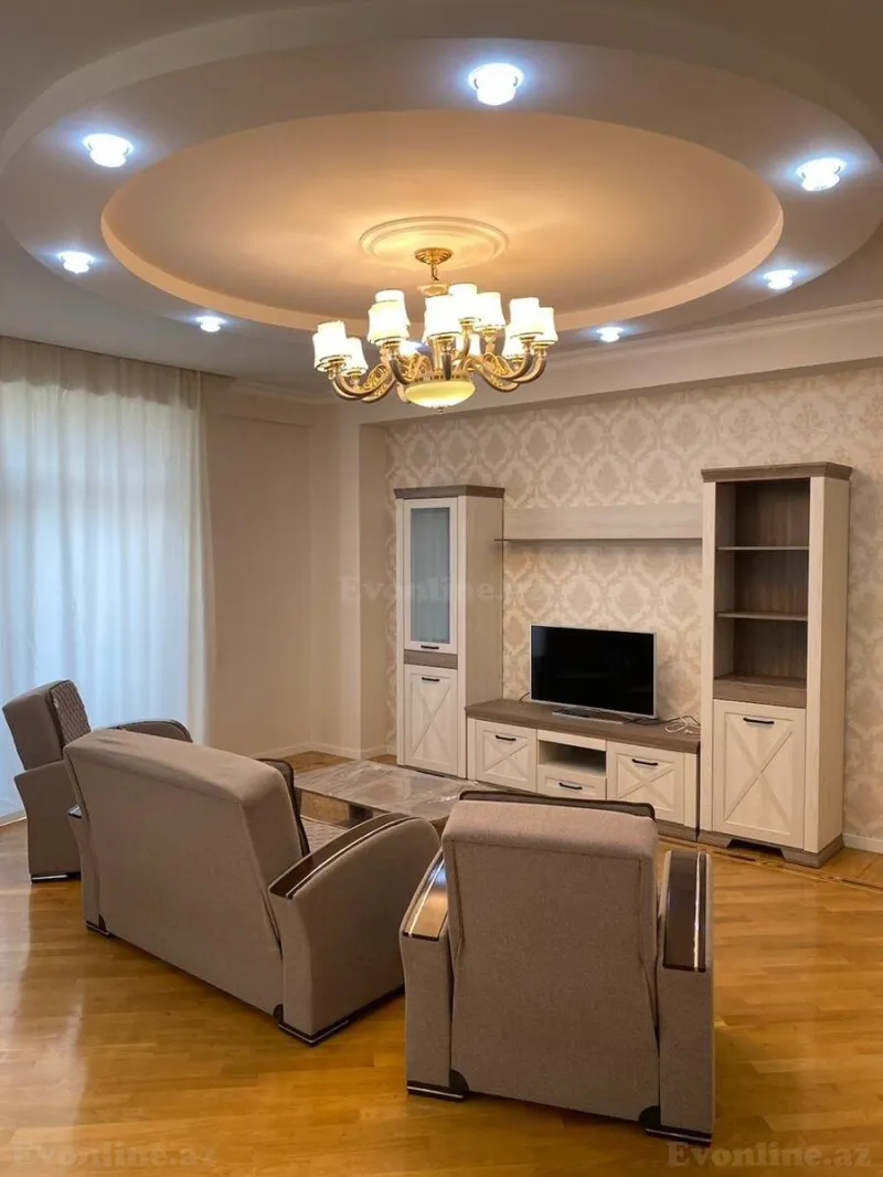 Kirayə verilir 3 otaqlı Mənzil Yeni tikili 125 m² Nəriman Nərimanov m. - şəkil 6