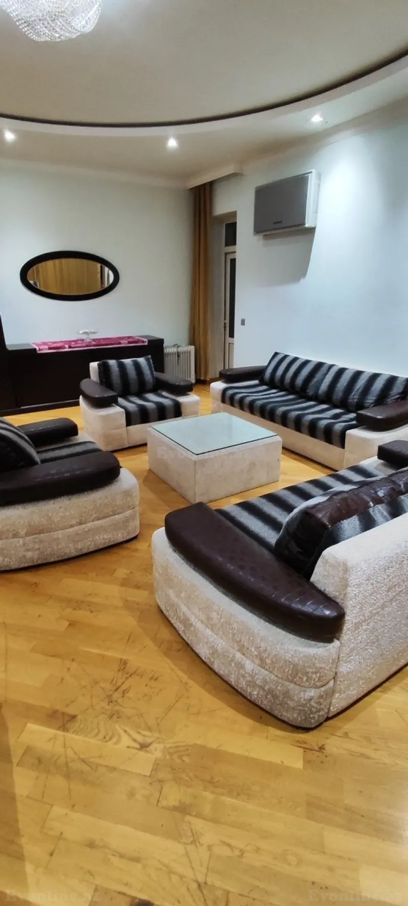 Kirayə verilir 3 otaqlı Mənzil Yeni tikili 145 m² Nərimanov r. - şəkil 3