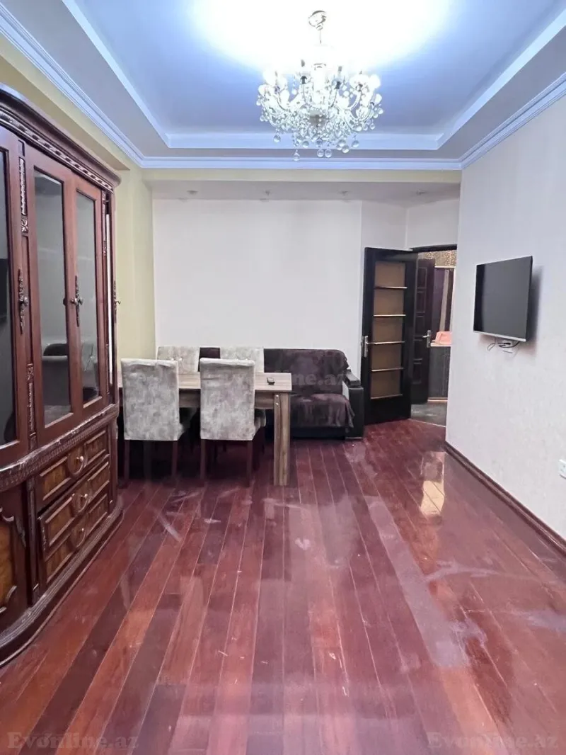 Kirayə verilir 3 otaqlı Mənzil Yeni tikili 80 m² Memar Əcəmi m. - şəkil 2