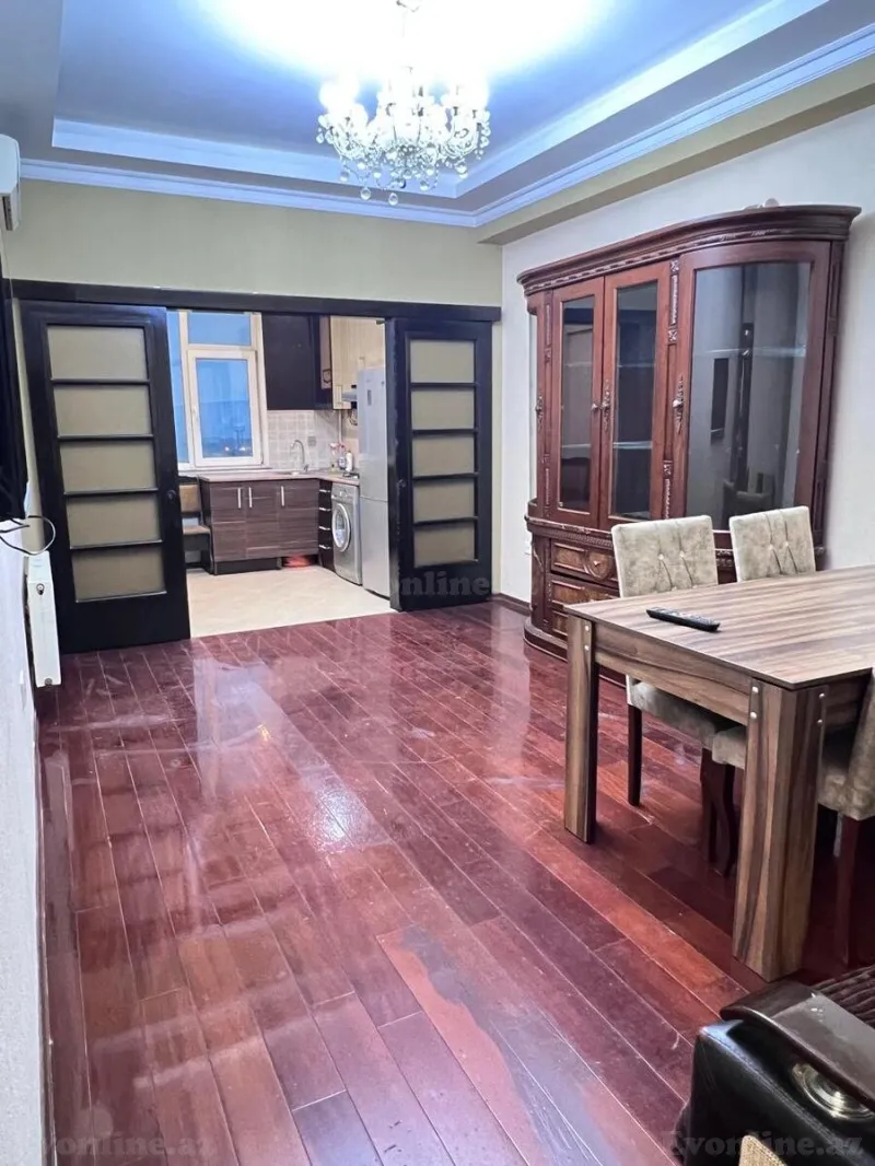 Kirayə verilir 3 otaqlı Mənzil Yeni tikili 80 m² Memar Əcəmi m. - şəkil 16