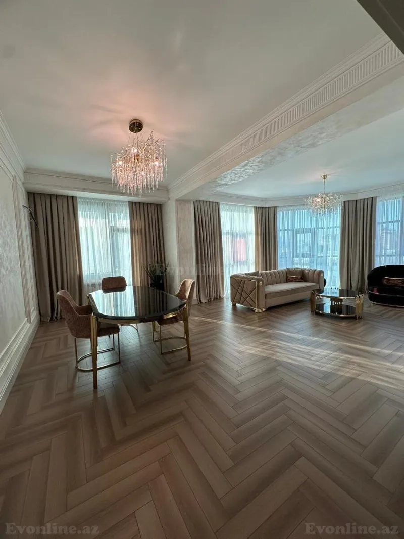 Satılır 3 otaqlı Mənzil Yeni tikili 140 m² Nəsimi r. - şəkil 3
