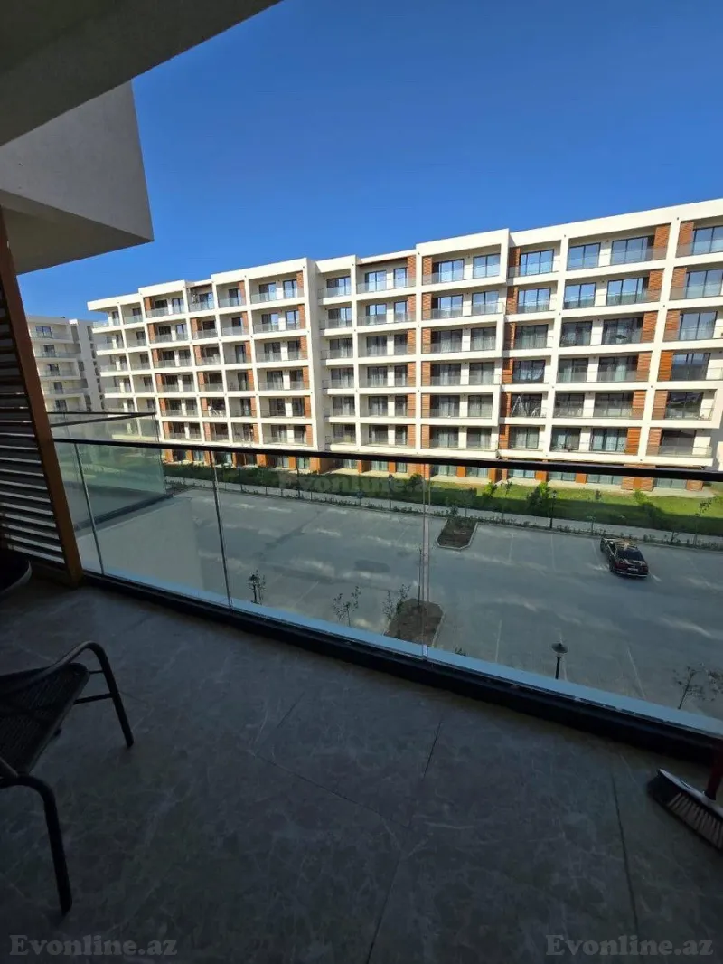 Kirayə verilir 1 otaqlı Mənzil Yeni tikili 57 m² Sabunçu r. - şəkil 2