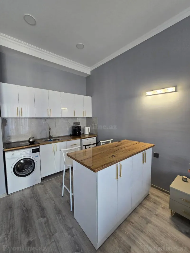 Kirayə verilir 1 otaqlı Mənzil Yeni tikili 57 m² Sabunçu r. - şəkil 6
