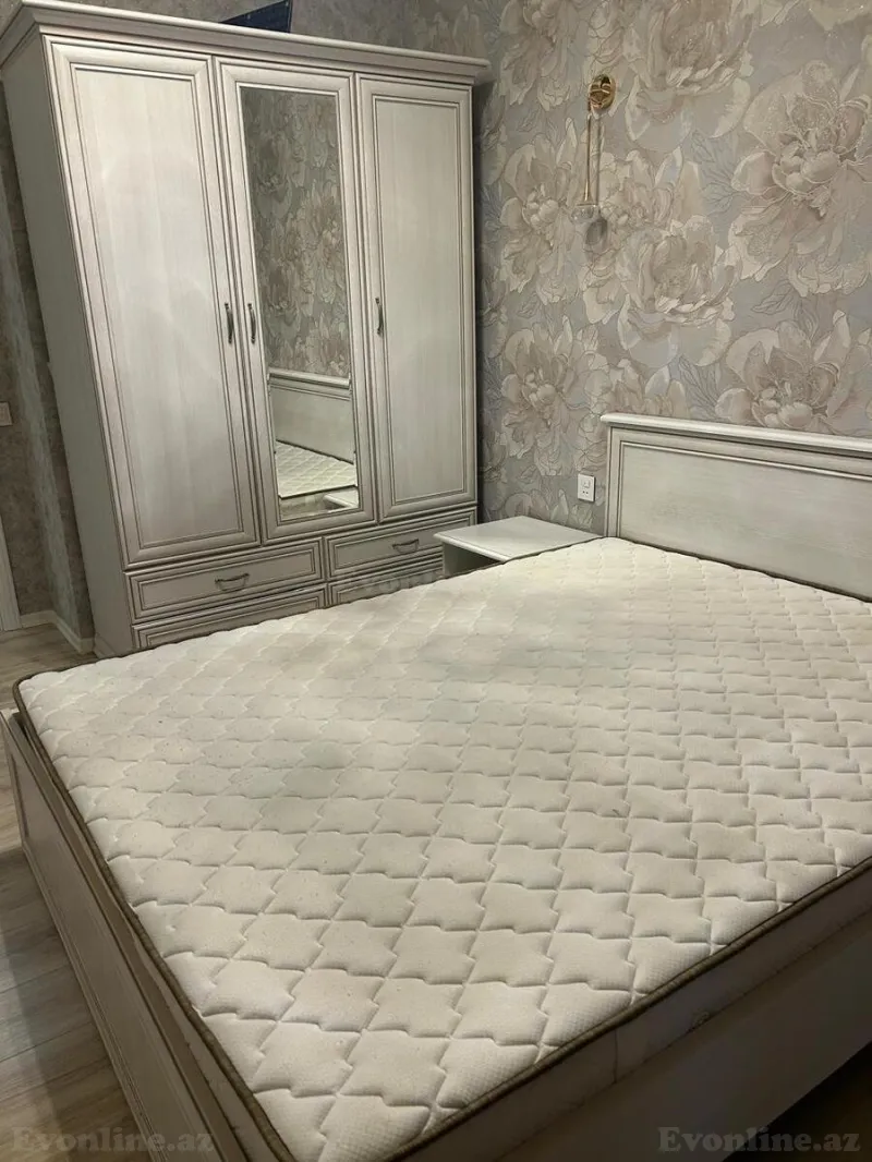 Kirayə verilir 2 otaqlı Mənzil Yeni tikili 80 m² Nəsimi r. - şəkil 3