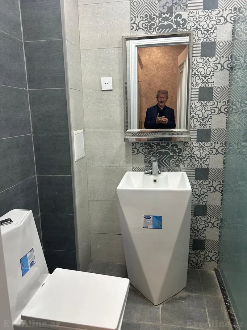 Kirayə verilir 2 otaqlı Mənzil Yeni tikili 80 m² Nəsimi r. - şəkil 5