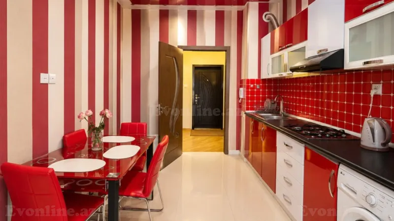 Kirayə verilir 2 otaqlı Mənzil Yeni tikili 85 m² Nərimanov r. - şəkil 4