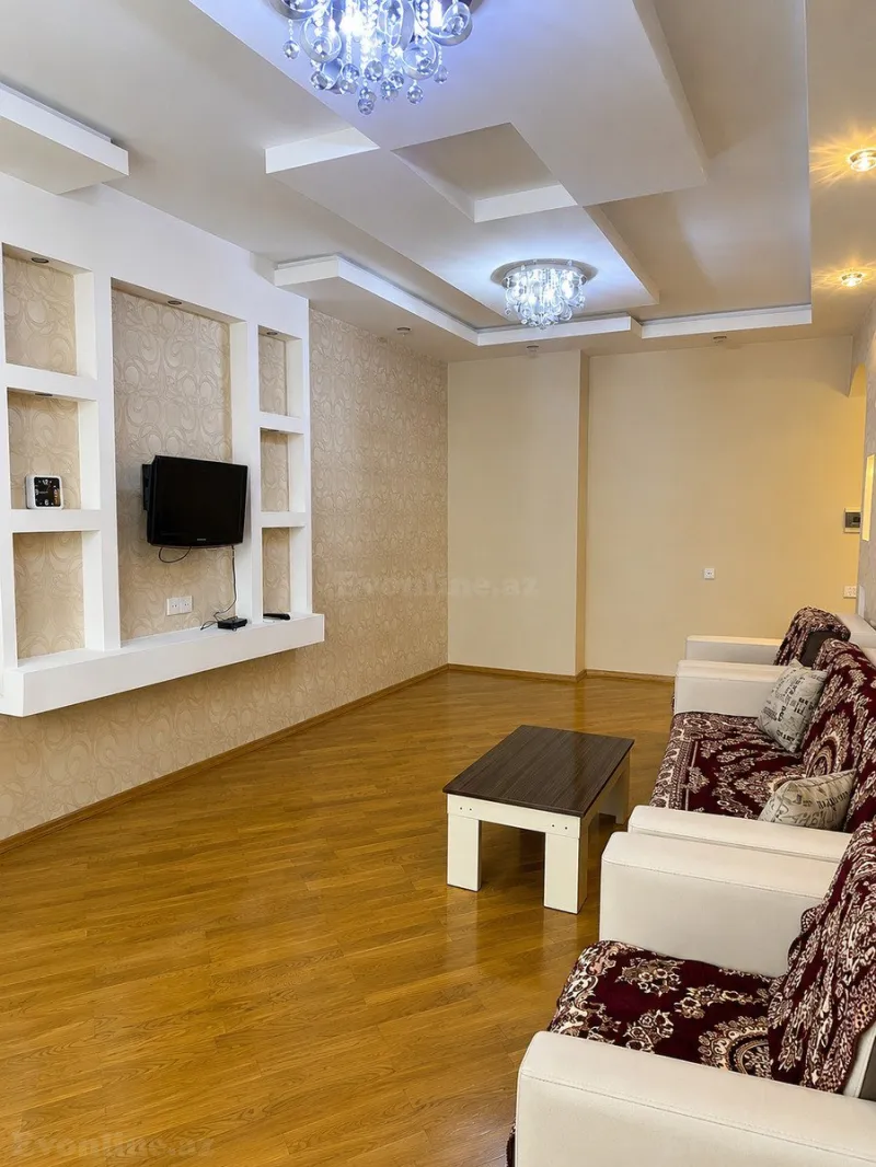 Kirayə verilir 2 otaqlı Mənzil Yeni tikili 85 m² Nərimanov r. - şəkil 7