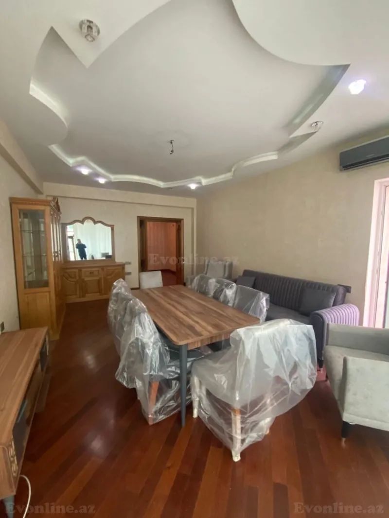 Kirayə verilir 3 otaqlı Mənzil Yeni tikili 120 m² Xətai m. - şəkil 3