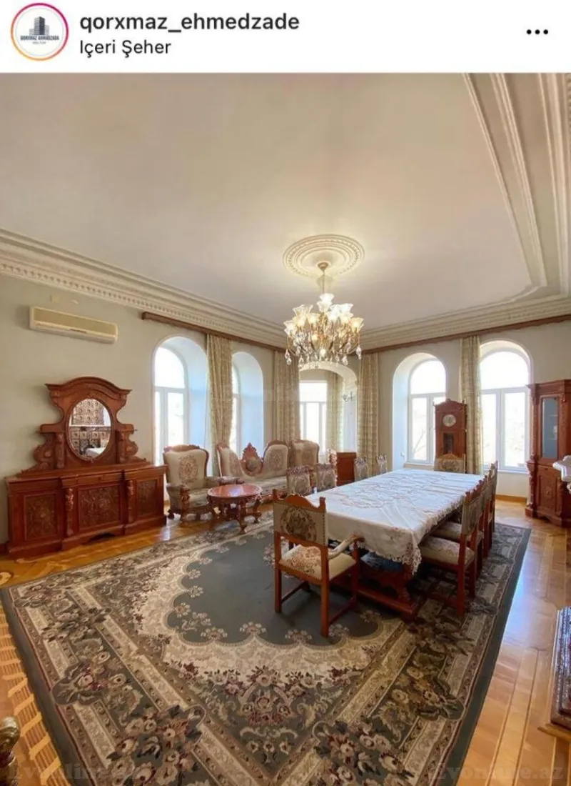 Satılır 4 otaqlı Mənzil Köhnə tikili 180 m² İçərişəhər m. - şəkil 3