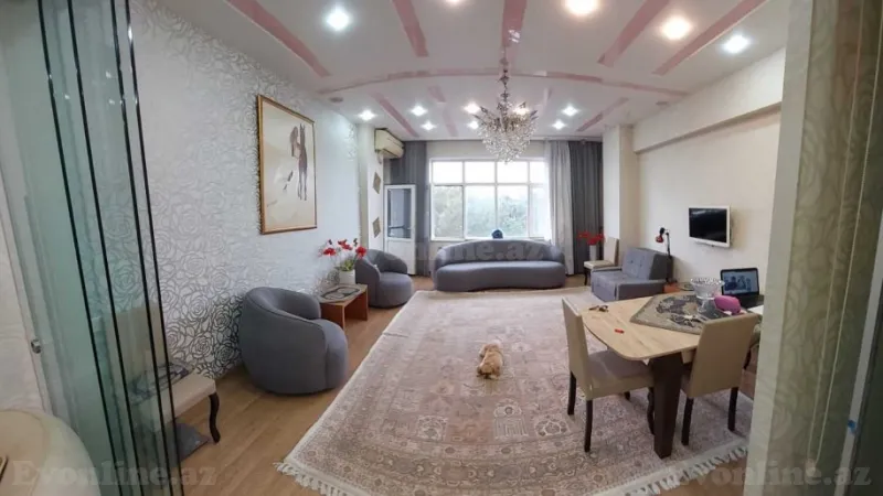 3 otaqlı Mənzil 110 m² Badamdar Satılır