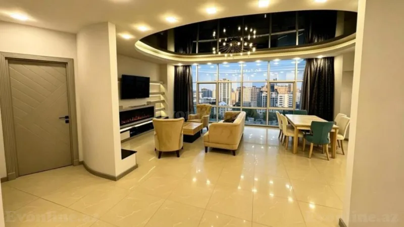 Kirayə verilir 2 otaqlı Mənzil Yeni tikili 110 m² Nizami m. - şəkil 4
