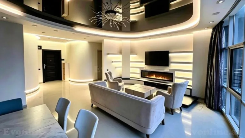 Kirayə verilir 2 otaqlı Mənzil Yeni tikili 110 m² Nizami m. - şəkil 8