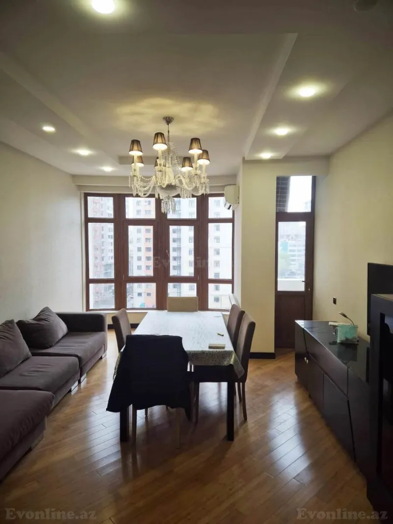 Kirayə verilir 3 otaqlı Mənzil Yeni tikili 120 m² Xətai m. - şəkil 2