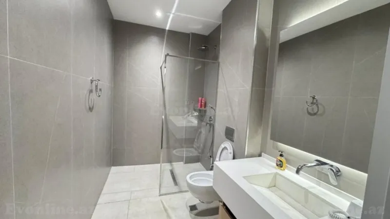 Kirayə verilir 2 otaqlı Mənzil Yeni tikili 102 m² Sabunçu r. - şəkil 4