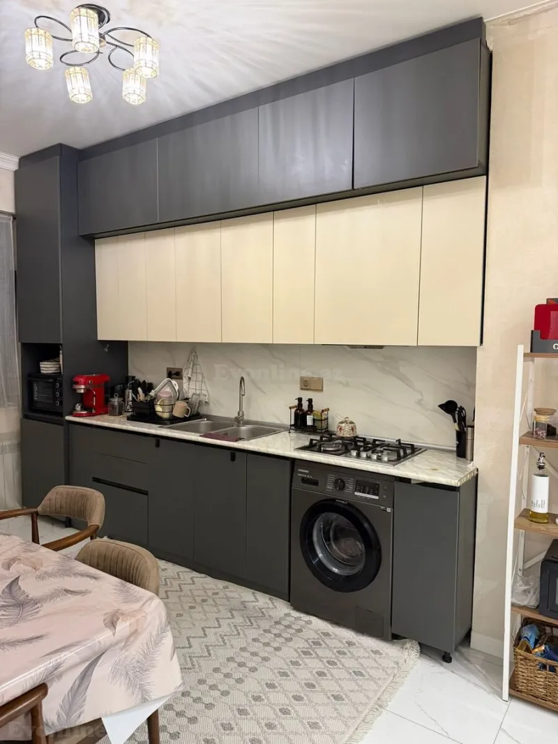 Kirayə verilir 2 otaqlı Mənzil Yeni tikili 110 m² Nərimanov r. - şəkil 4