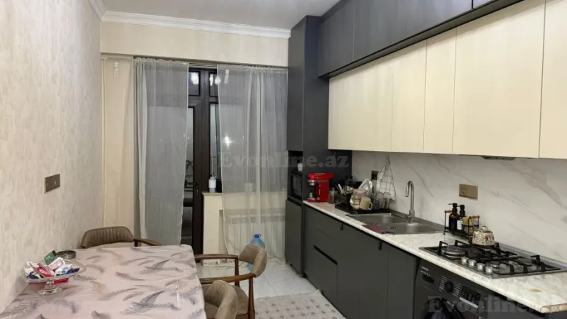 Kirayə verilir 2 otaqlı Mənzil Yeni tikili 110 m² Nərimanov r. - şəkil 5