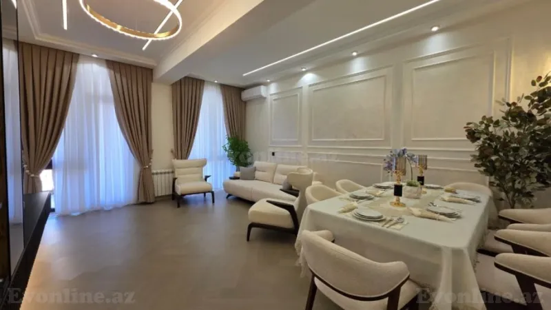 Satılır 3 otaqlı Mənzil Yeni tikili 104 m² Nəriman Nərimanov m. - şəkil 4