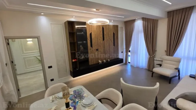 Satılır 3 otaqlı Mənzil Yeni tikili 104 m² Nəriman Nərimanov m. - şəkil 5