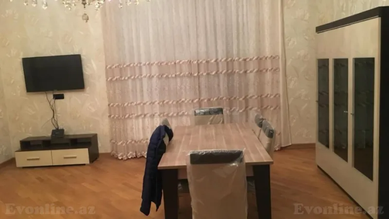 Kirayə verilir 3 otaqlı Mənzil Yeni tikili 110 m² Nəsimi r. - şəkil 3