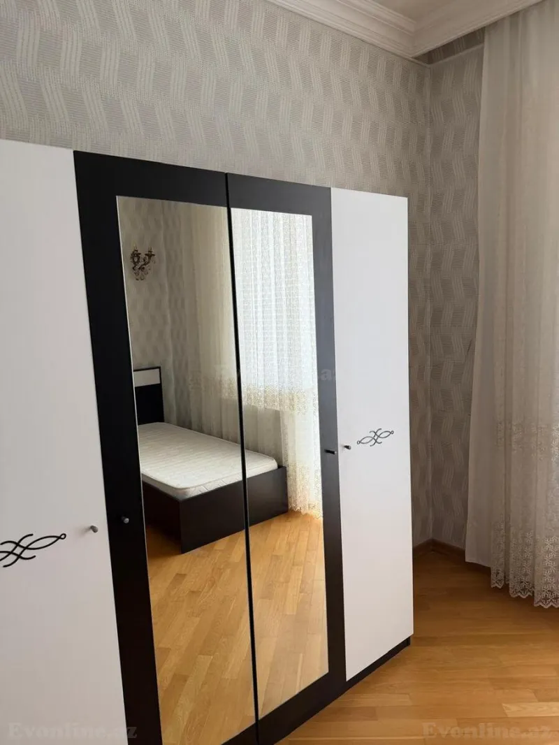 Kirayə verilir 3 otaqlı Mənzil Yeni tikili 110 m² Nəsimi r. - şəkil 6