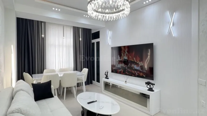 Satılır 2 otaqlı Mənzil Yeni tikili 52 m² Dərnəgül m. - şəkil 2