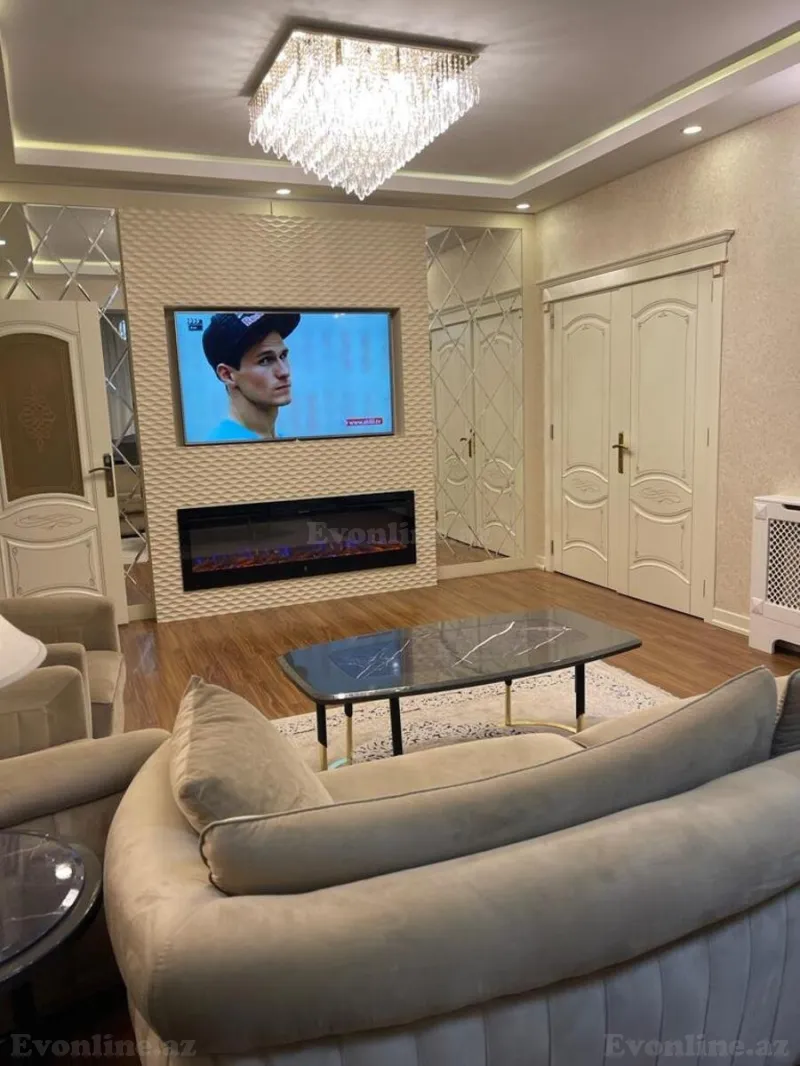 Kirayə verilir 4 otaqlı Mənzil Yeni tikili 200 m² Xətai m. - şəkil 14