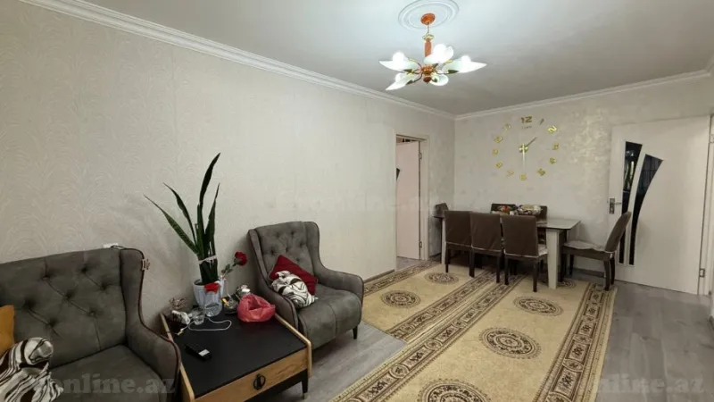 3 otaqlı Mənzil 55 m² 8-ci kilometr Satılır