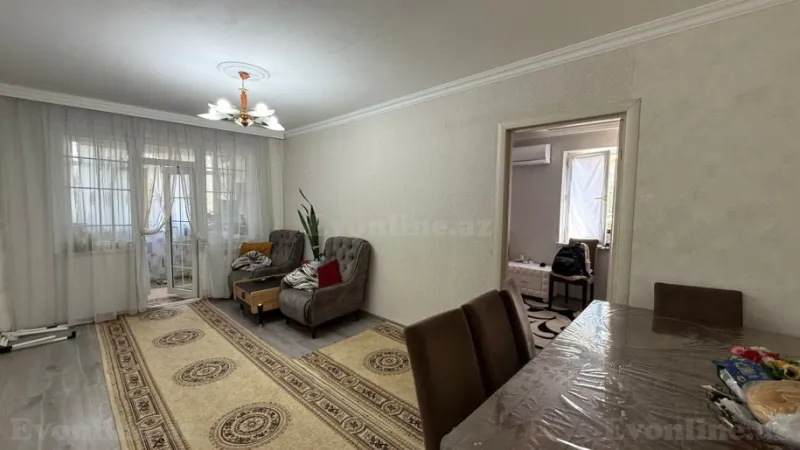 Satılır 3 otaqlı Mənzil Köhnə tikili 55 m² 8-ci kilometr - şəkil 2