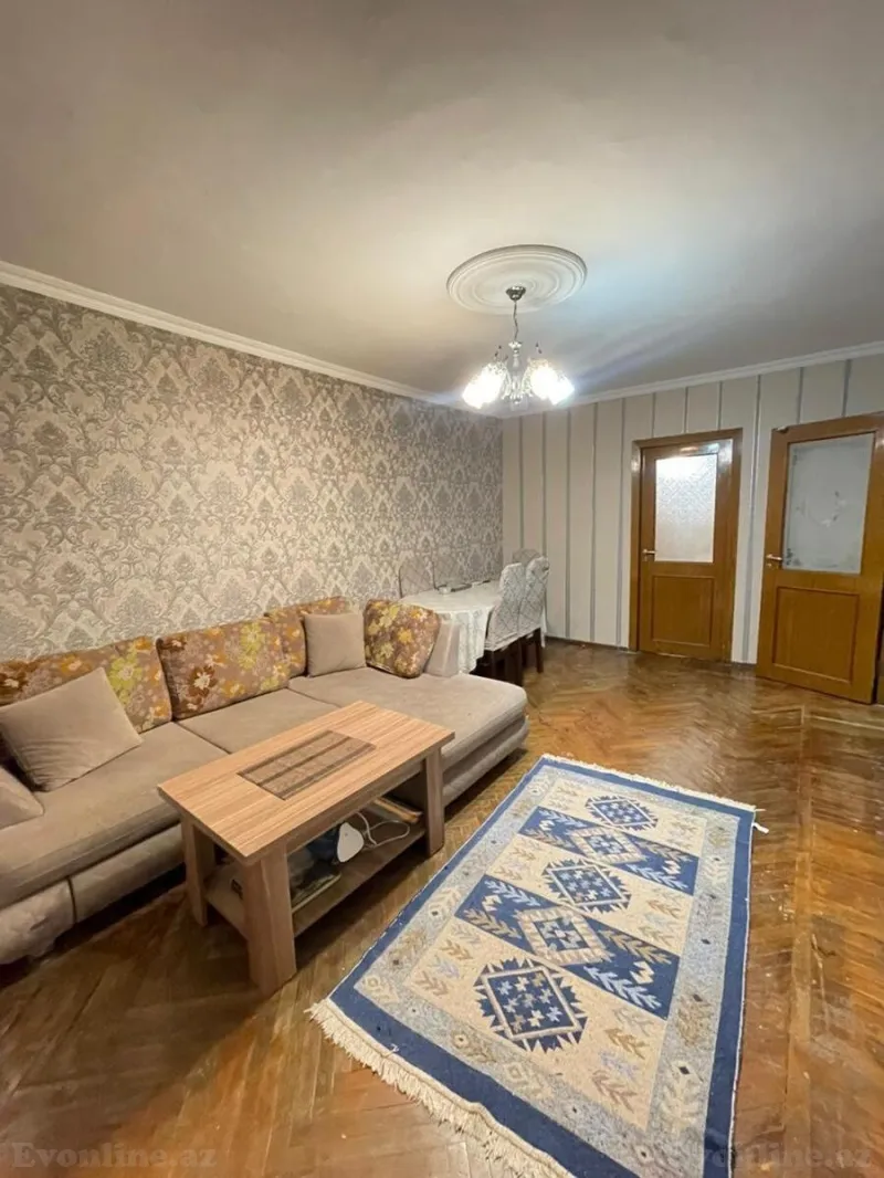Satılır 3 otaqlı Mənzil Köhnə tikili 65 m² Nəsimi r. - şəkil 2
