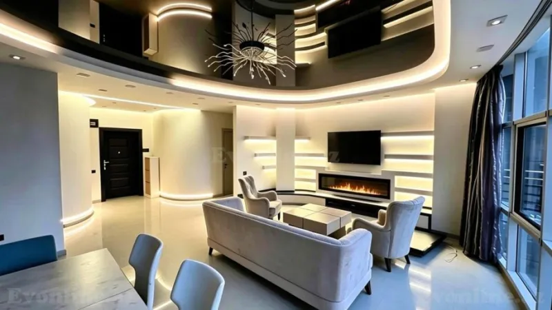 Kirayə verilir 3 otaqlı Mənzil Yeni tikili 120 m² Nəsimi r. - şəkil 3