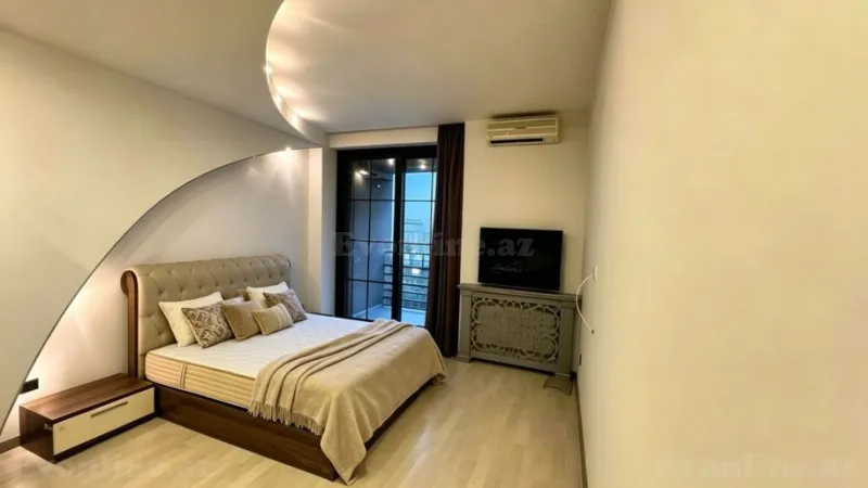 Kirayə verilir 3 otaqlı Mənzil Yeni tikili 120 m² Nəsimi r. - şəkil 8