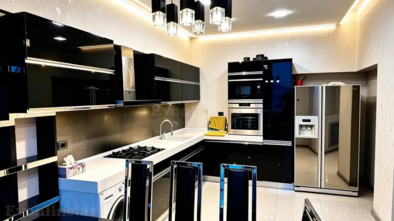 Kirayə verilir 3 otaqlı Mənzil Yeni tikili 120 m² Nəsimi r. - şəkil 12