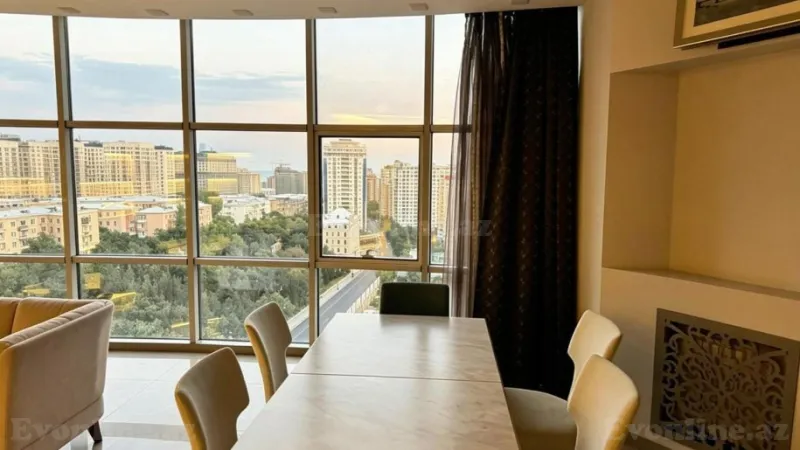 Kirayə verilir 3 otaqlı Mənzil Yeni tikili 120 m² Nəsimi r. - şəkil 15