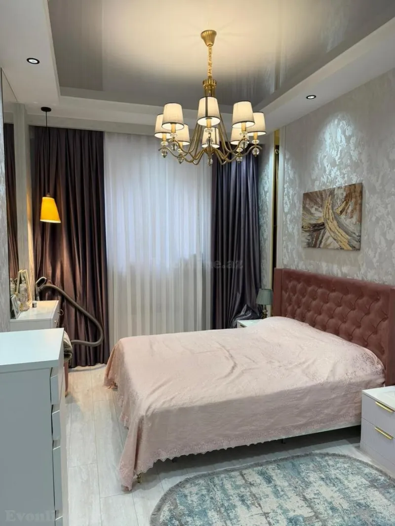 Satılır 3 otaqlı Mənzil Yeni tikili 75 m² Nəsimi r. - şəkil 3