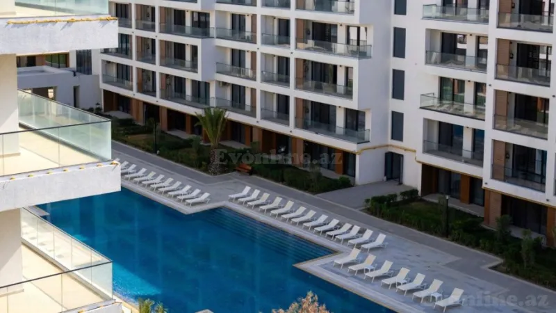 Satılır 2 otaqlı Mənzil Yeni tikili 92 m² Sabunçu r. - şəkil 3