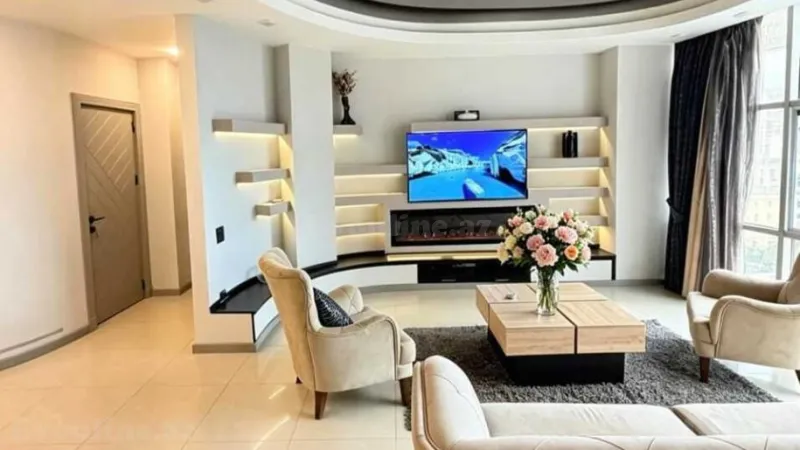 Kirayə verilir 2 otaqlı Mənzil Yeni tikili 110 m² Nəsimi r. - şəkil 5