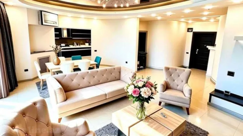 Kirayə verilir 2 otaqlı Mənzil Yeni tikili 110 m² Nəsimi r. - şəkil 7