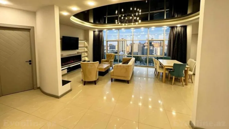 Kirayə verilir 2 otaqlı Mənzil Yeni tikili 110 m² Nəsimi r. - şəkil 8