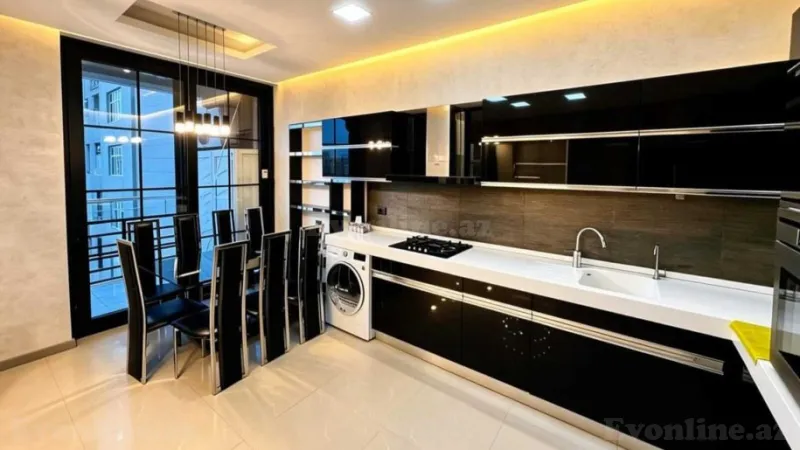 Kirayə verilir 2 otaqlı Mənzil Yeni tikili 110 m² Nəsimi r. - şəkil 10