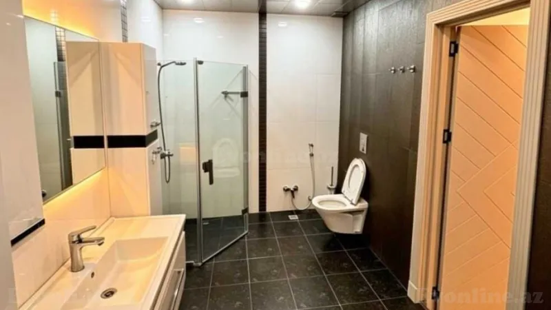 Kirayə verilir 2 otaqlı Mənzil Yeni tikili 110 m² Nəsimi r. - şəkil 14