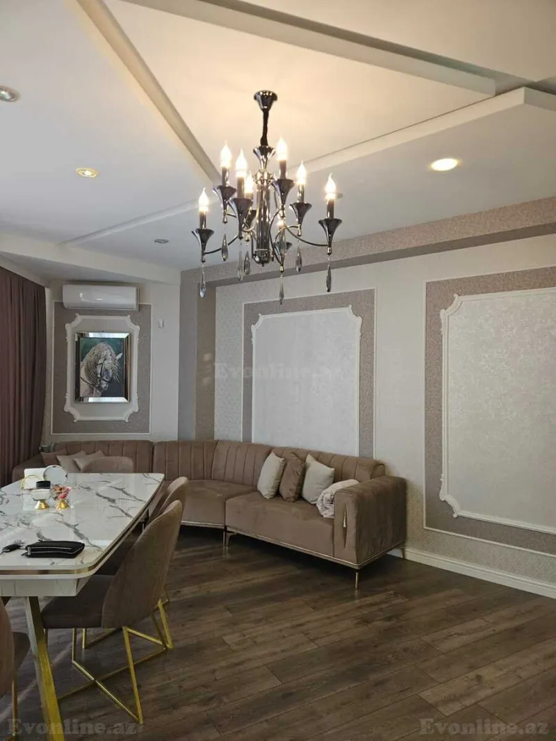 Kirayə verilir 3 otaqlı Mənzil Yeni tikili 110 m² Nəriman Nərimanov m. - şəkil 2
