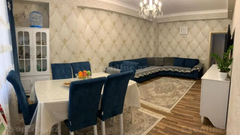 Satılır 3 otaqlı Mənzil Yeni tikili 95 m² 8 Noyabr m. - şəkil 2