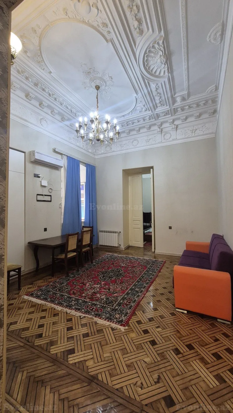 2 otaqlı Mənzil 60 m² Sahil m. Kirayə verilir