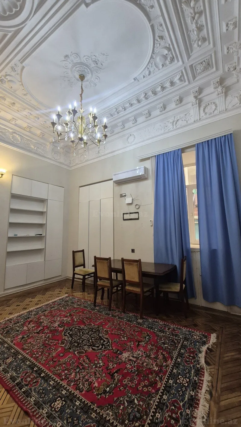 Kirayə verilir 2 otaqlı Mənzil Köhnə tikili 60 m² Sahil m. - şəkil 2